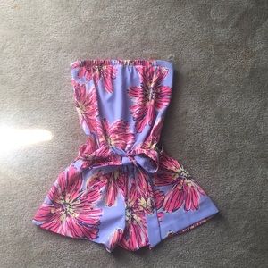 Strapless Lily Pulitzer Romper
